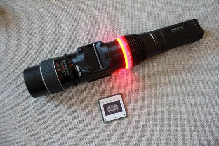 GuerillaBeam adapter for TN30 flashlight 3D Print 30090