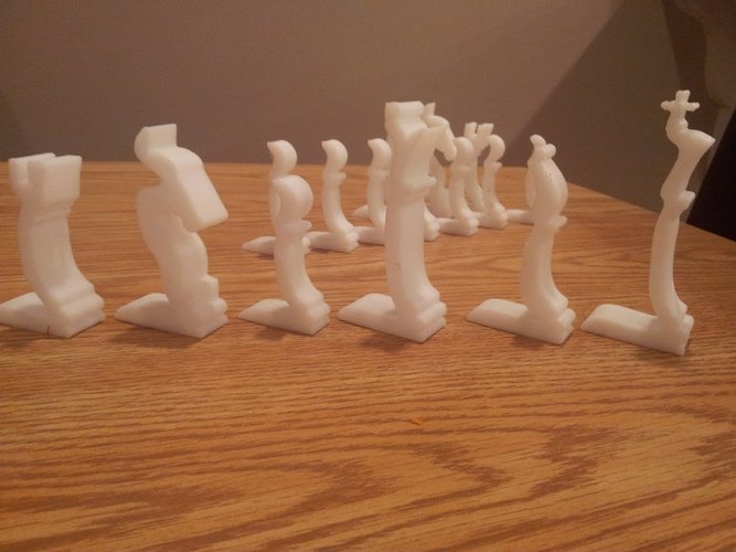 Chess Set - Profiles - Mk1 3D Print 30113