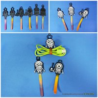 Small Minions Cable Holder 3D Printing 30305