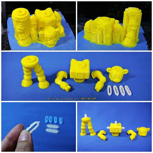 Bear Robots 3D Print 30315
