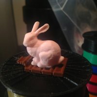 Small Easter Bunny and Candy Bar 3D Printing 30452