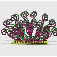 Stand for napkins "Peacock Tail" - Thumbnail 3