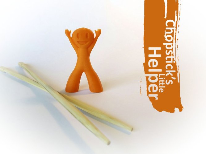 Chopstick's little Helper 3D Print 30847 Chopstick's little Helper 3D Print 30847