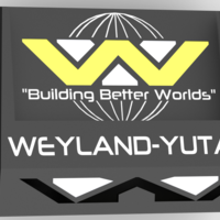 Small Weyland-Yutani inspired stand for Sony Xperia Z1 3D Printing 30855