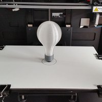 Small 3D Printed Light Bulb 3D Printing 30954