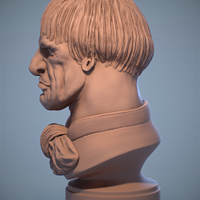 Small Haunted Mansion Uncle Lucius 3D Printable Bust 3D Printing 309910