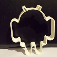 Small Android cookie cutter 3D Printing 31201