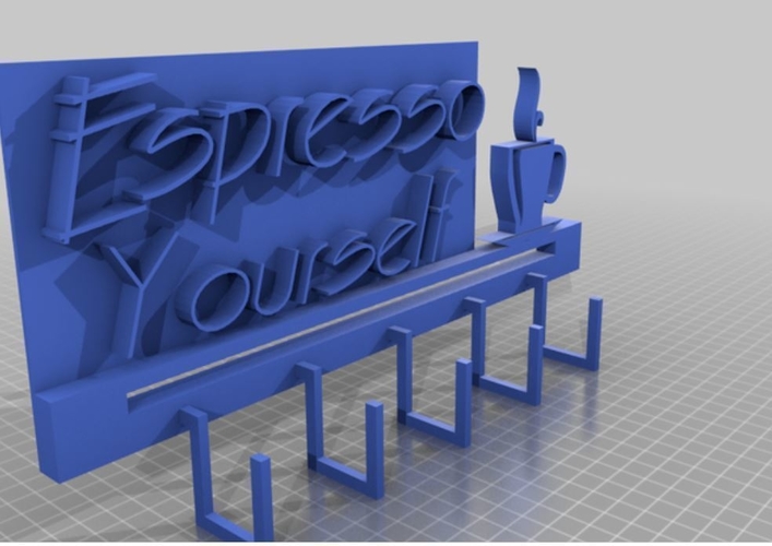 Expresso  hanger 3D Print 313301