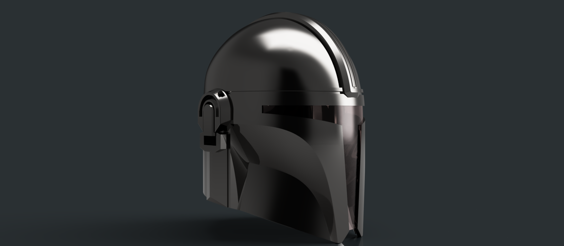 V3 Mandalorian helmet Star Wars 3D Print 313823 V3 Mandalorian helmet Star Wars 3D Print 313823