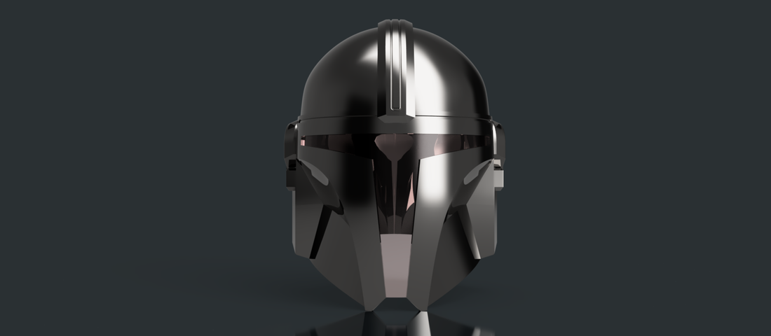 V3 Mandalorian helmet Star Wars 3D Print 313824 V3 Mandalorian helmet Star Wars 3D Print 313824