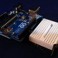 Small Arduino and Mini Breadboard Caddy 3D Printing 31550