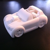 Small Toycar 3D Printing 3157