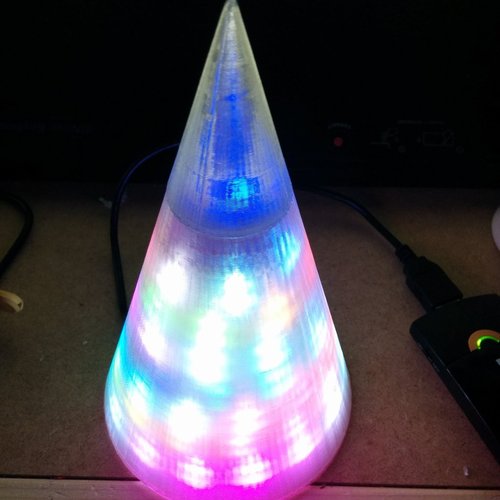 BlinkyTape Cone Defuser 3D Print 31634