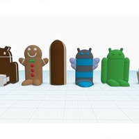 Small Android #Chess 3D Printing 31668