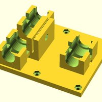 Small Linear Bearing  X Axis Carriage for ToM 3D Printing 31747