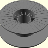 Small Makerbot Spool model 3D Printing 31784