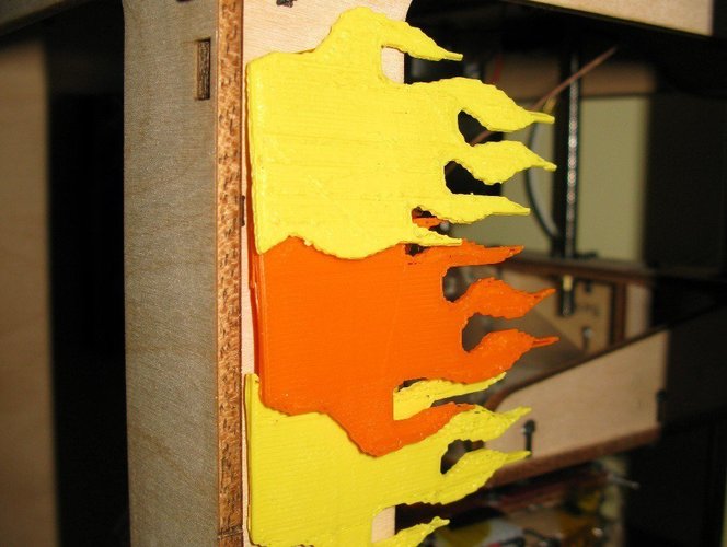 Custom Shop Flames 3D Print 31814 Custom Shop Flames 3D Print 31814