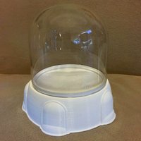 Small 4" Display Base for a Glass Dome 3D Printing 32022