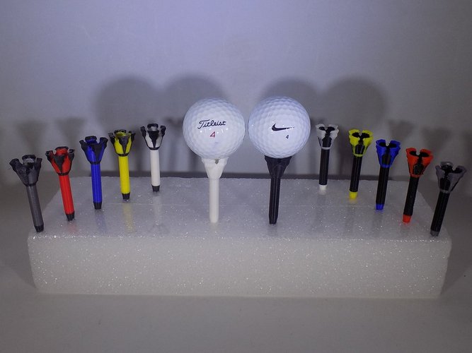 Royal-TEE... Golf Tee 3D Print 32085