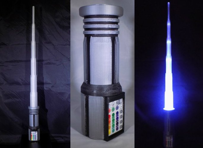 LIGHTSABER - LED - Fully Functional 3D Print 32122