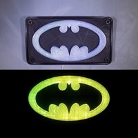Small BATMAN LED Light/Nightlight 3D Printing 32139