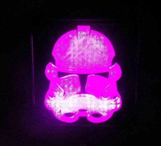 StormTrooper LED Light/Nightlight 3D Print 32161