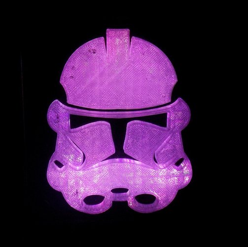 StormTrooper LED Light/Nightlight 3D Print 32162