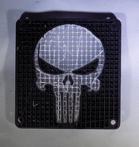 Punisher LED Light/Nightlight 3D Print 32173