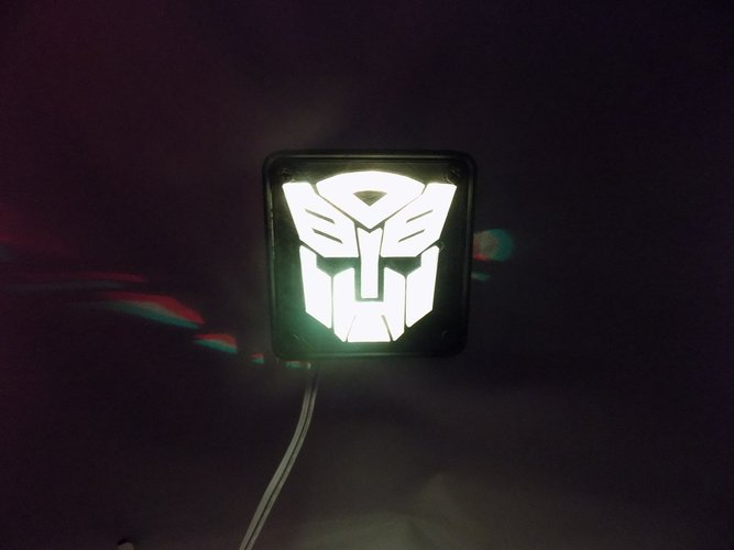 Autobot Transformers LED Nightlight/Lamp 3D Print 32212
