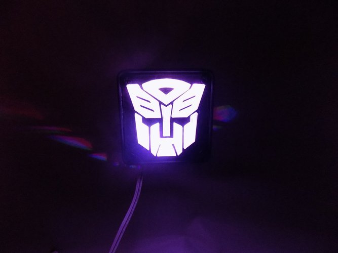 Autobot Transformers LED Nightlight/Lamp 3D Print 32214