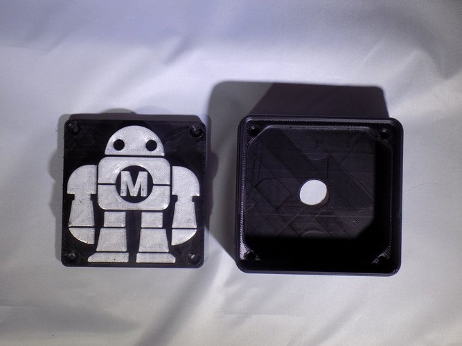 Maker Faire LED Robot sign/nightlight 3D Print 32260