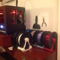 Small Universal Spool Holder 3D Printing 32283