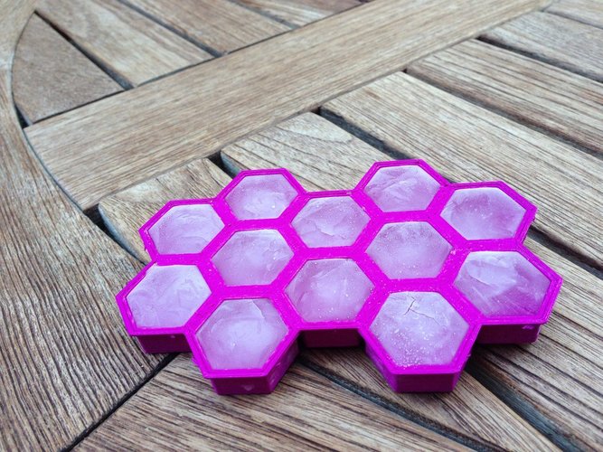 Beehive Ice Tray 3D Print 32390