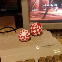 Small "Amiga" Ball - Printable bicolor ball with a single-head printer 3D Printing 32464