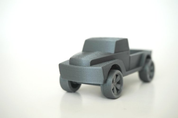 Pickup Truck 3D Print 32631