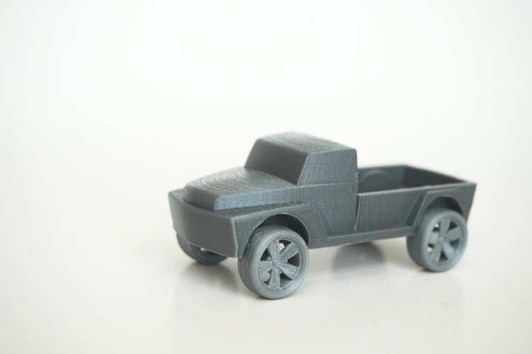 Pickup Truck 3D Print 32632