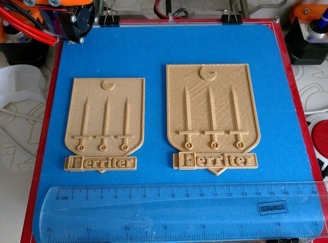 Ferriter Family Crest 3D Print 32753