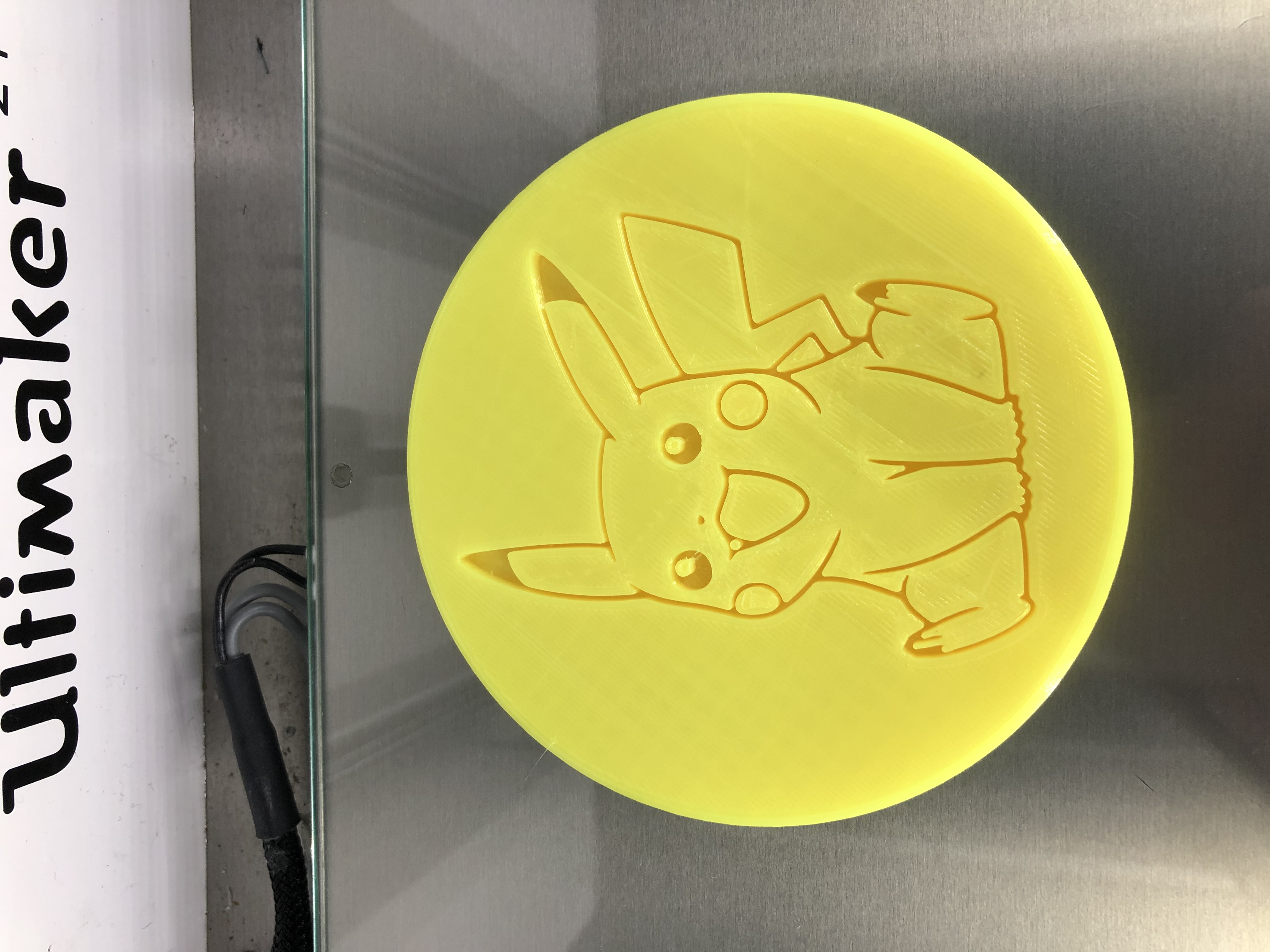 pikachu coaster (pair) 3D Print 328402 pikachu coaster (pair) 3D Print 328402