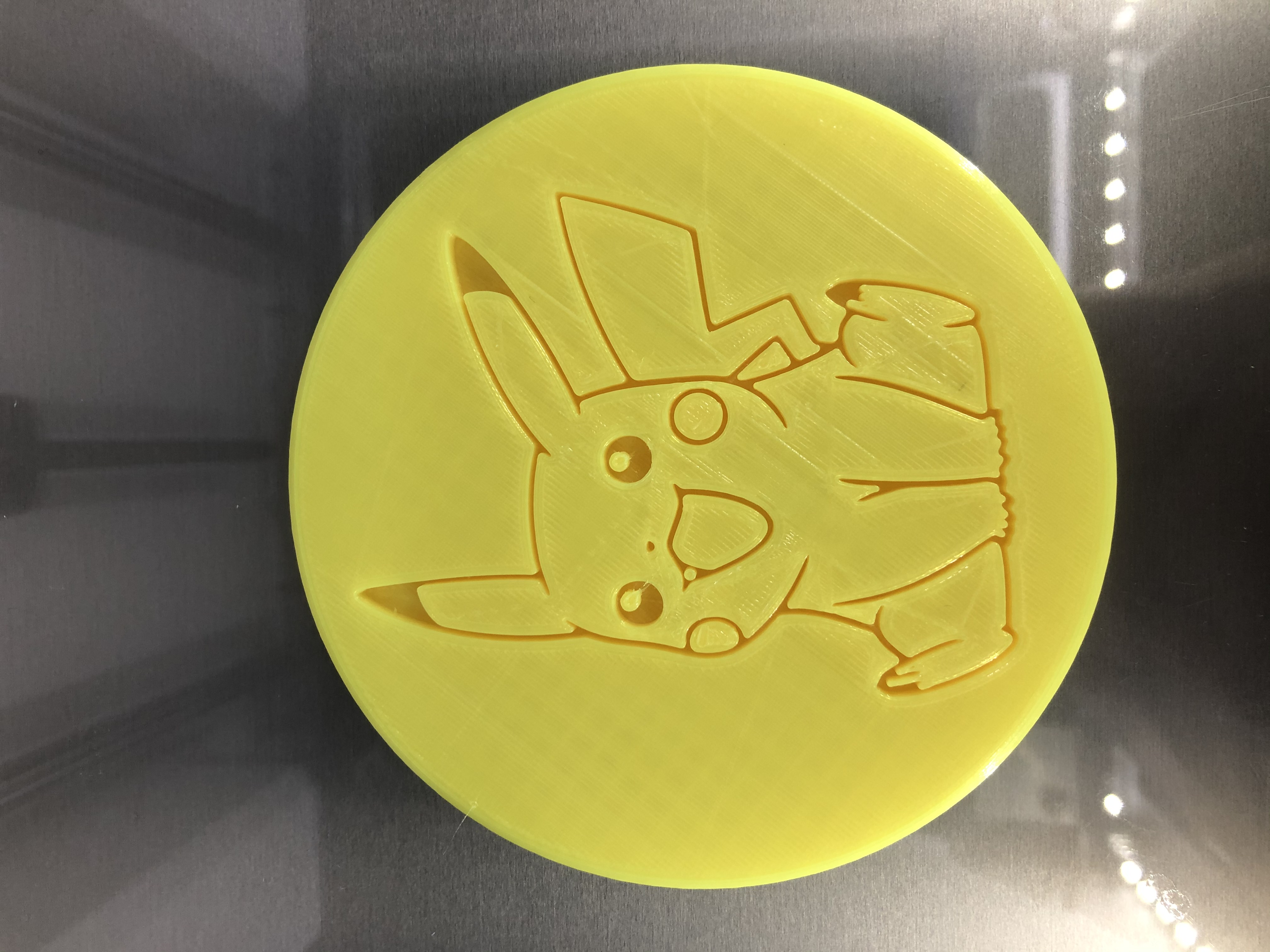 pikachu coaster (pair) 3D Print 328403 pikachu coaster (pair) 3D Print 328403