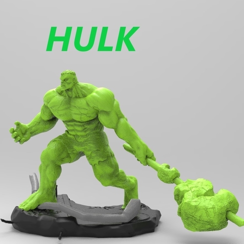Hulk 3D Print 328623 Hulk 3D Print 328623