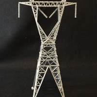 Small Transmission Tower 3D Printing 32996