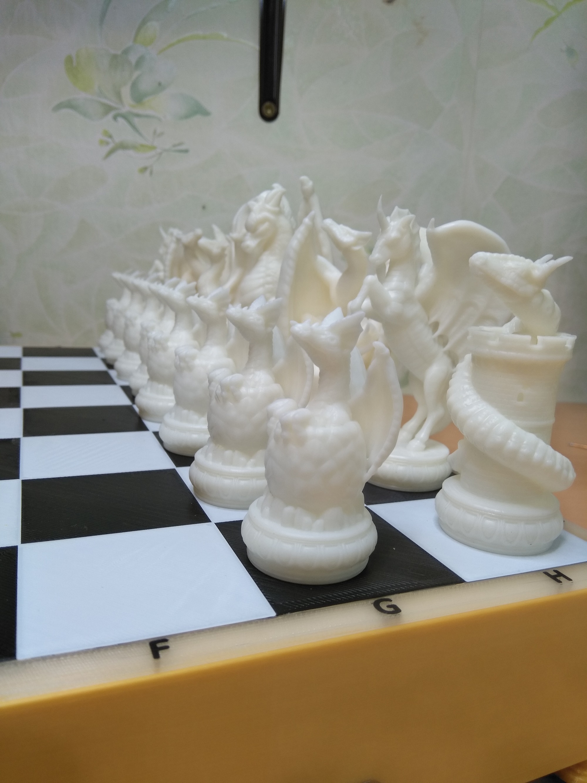 Chess board with all chess pieces 3D Stock Photo by ©djmilic 169681012