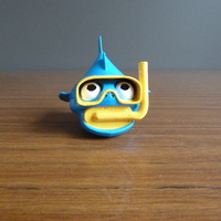 Small Snorkel Fish by LeHof 3D Printing 3313