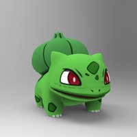Small Bulbasaur-Pocket Monsters 3D Printing 33228