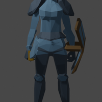 Small Rune Armour Female 3D Printing 333432