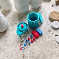 Small Pottery Wheel Playset 3D Printing 3343
