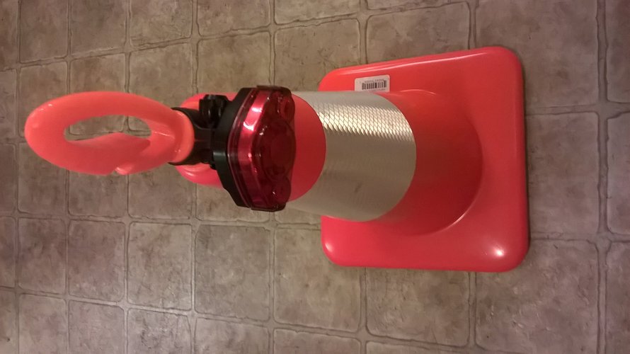 Safety Cone Caution Tape Attachment 3D Print 33440 Safety Cone Caution Tape Attachment 3D Print 33440