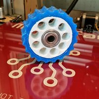 Small Dual extrusion 65mm Robot Idler Tire 3D Printing 33595