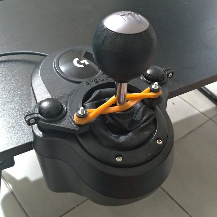 3D Printed Sequential Shifter Mod for Logitech G29 H-shifter by