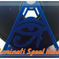 Small Illuminati Spool Holder 3D Printing 34050